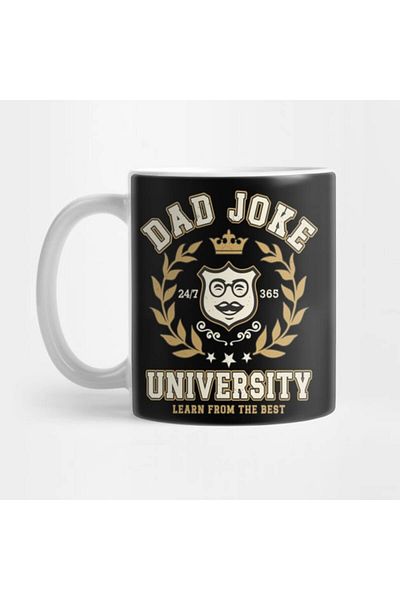 Pixxa Dad Joke University Mug