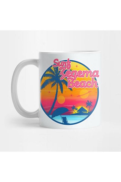 Pixxa Starship Troopers Zegema Beach Mug Cup