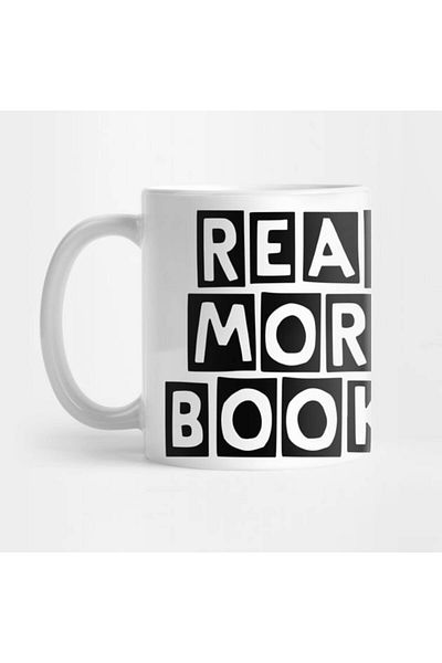 Pixxa Read More Books Mug Cup
