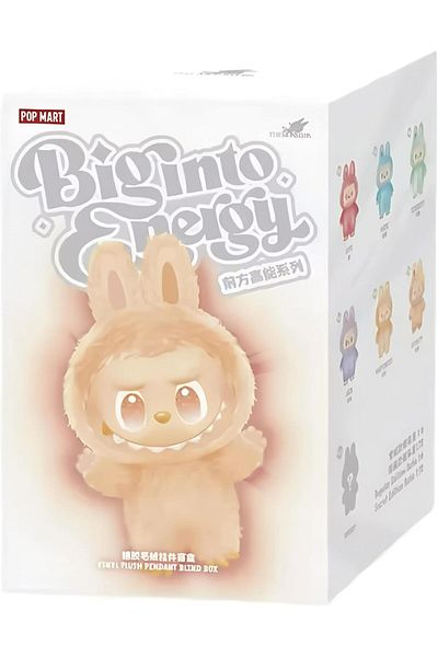 IQTENA Third Generation Labubu Vinyl Macaron Doll, 17 cm (Pink)