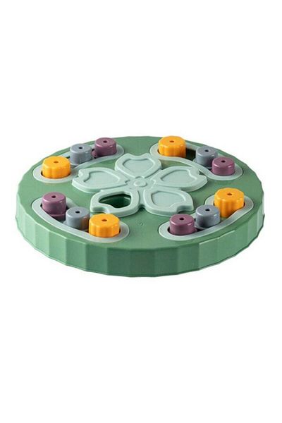 GRUNLUFT Bol de hrănire lentă pentru câini și pisici cu puzzle Grunluft HappyPET DT-BY-02