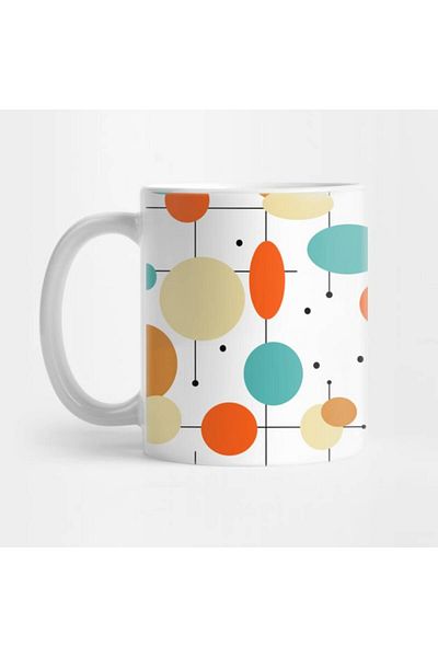Pixxa Abstract Pattern Mug Cup