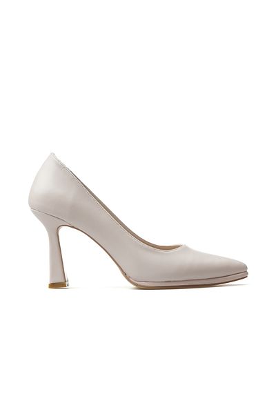YAŞAR KAŞLI Women's Platform Heeled Shoes 25Y Ykş.8283 Z Ten
