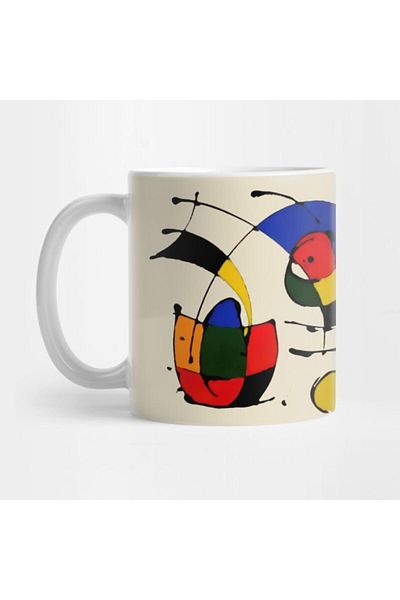 Pixxa Abstract Art Mug Cup