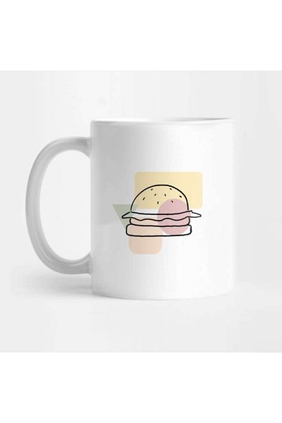Pixxa Colorful Hamburger Mug