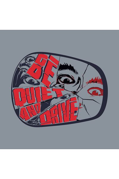 Pixxa Keep Quiet and Drive the Car Mug