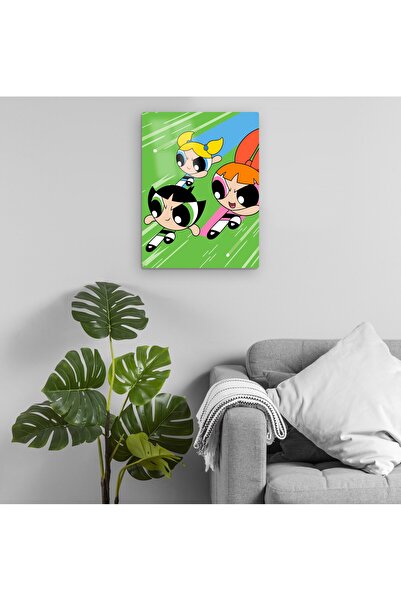 Pixxa Metalna slika Powerpuff Girls, model 1