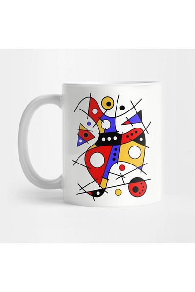 Pixxa Abstract Art Mug Cup