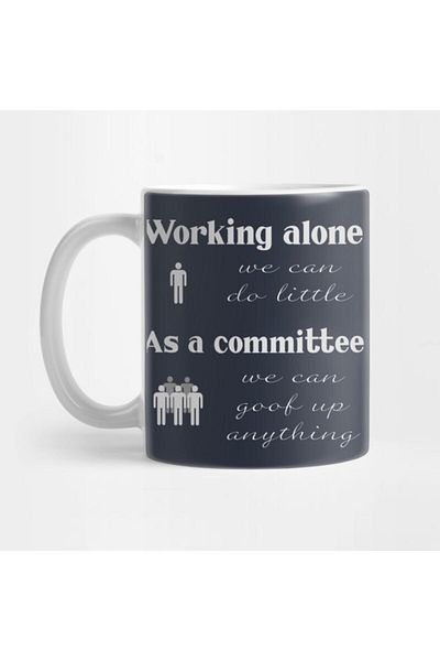 Pixxa Beware the Committee Mug Cup