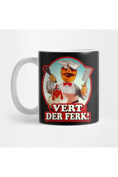Pixxa كوب الشيف السويدي Vert Der Ferk Retro
