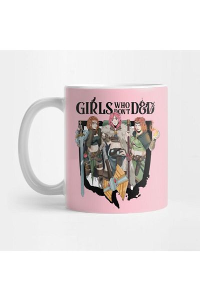 Pixxa Girls Who Don'T D&D Mug Cup