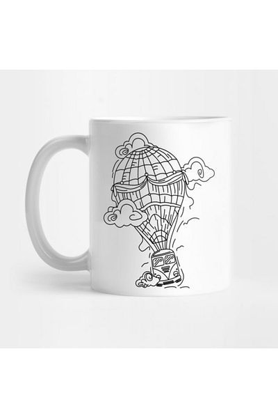 Pixxa Travel Love - Traveler Mug