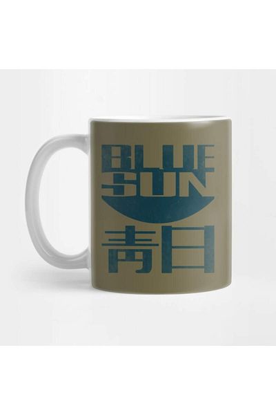 Pixxa Blue Sun Mug Cup