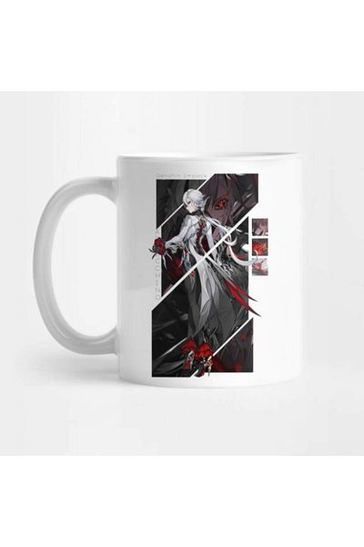 Pixxa Arlecchino - Genshin Impact Mug Cup
