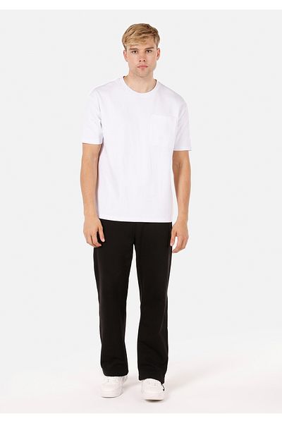 Colin's Relaxed Fit Mid Waist Men's Black Sweatpants