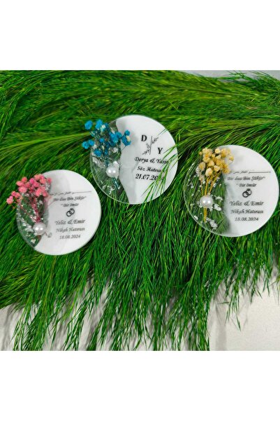 Demet Art Studio Reçineye Hayat Veriyoruz Epoksi 25 Adet Magnet Hediyelik – S...