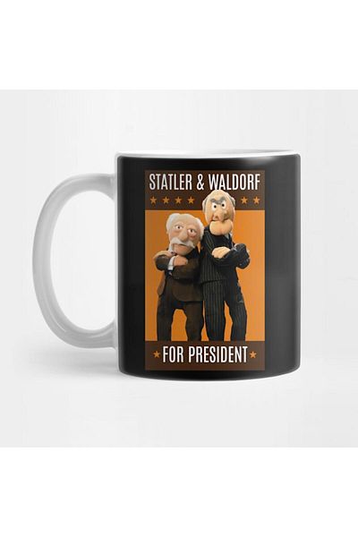 Pixxa Statler & Waldorf for President Mug