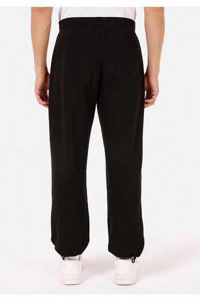 Colin's Relaxed Fit Mid Waist Men's Black Sweatpants