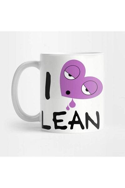 Pixxa أنا أحب كوب Lean