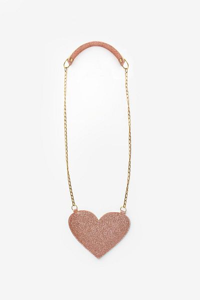 Le Mabelle Rose Heart Shaped Girl's Bag