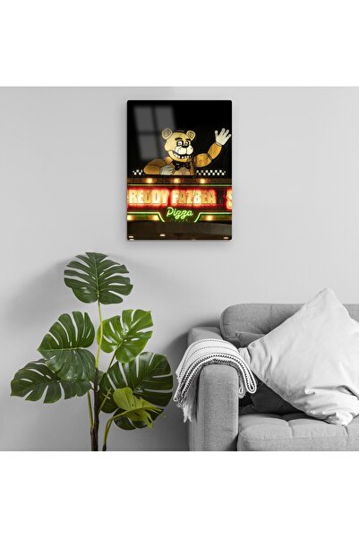 Pixxa Freddy'nin Pizza Dükkanında Beş Gece - Film Metal Tablo Model 5