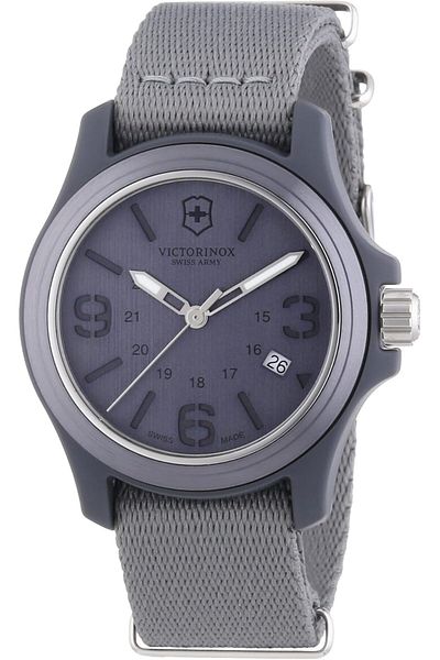 Victorinox Original Swiss Army Men's Watch by Victorinox with Quartz Movement and Nylon Strap