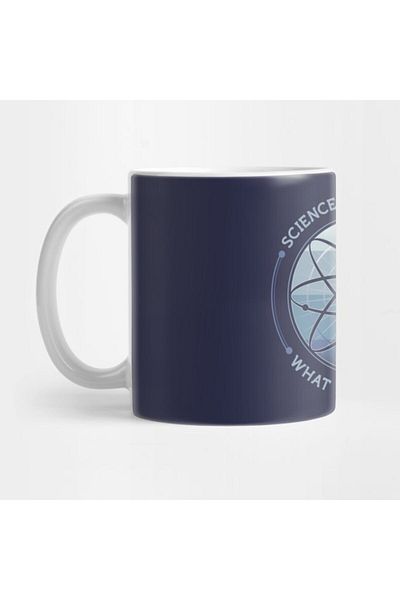 Pixxa Science I·Dont Care about What You Believe Mug Cup