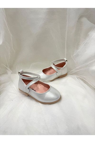 Görkem bebe ayakkabı ve tekstil Girl's Ankle-Filled Cirtli Ballet Ballet