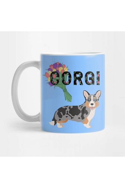 Pixxa Corgi Mug Cup