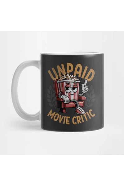 Pixxa Free Cinema Critic Mug Cup