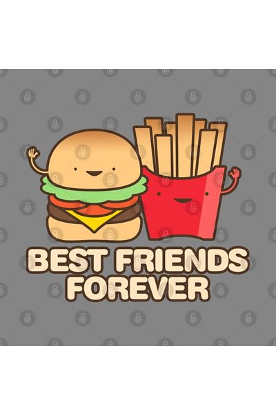 Pixxa Bff - Hamburger Love Mug