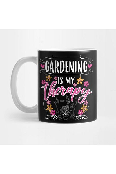Pixxa Garden Jobs Are My Therapy Mug