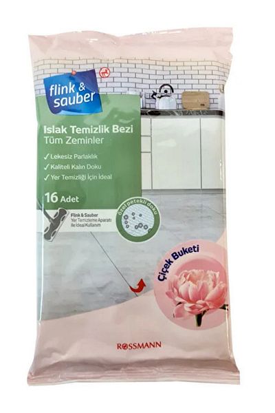 Flink Sauber Floor Cloth Wet Flower Bouquet 16 Pcs