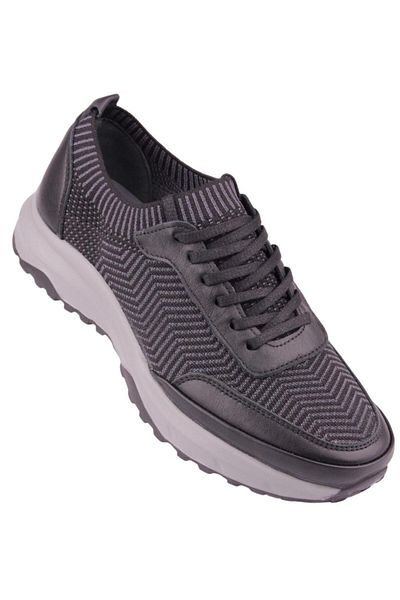 DETECTOR Trailknit Flex Men's Genuine Leather & Knitwear Casual Sports Shoes 2762