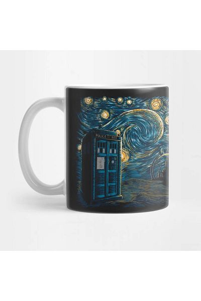 Pixxa Starry Gallifrey Mug Cup