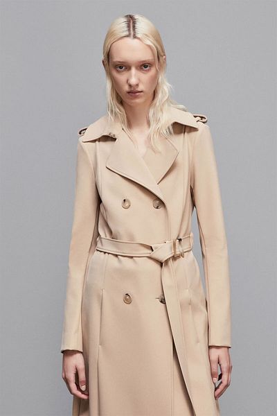 Patrizia Pepe LONG TRACK TRENCH - PATRIZIA PEPE - 48, BEIGE
