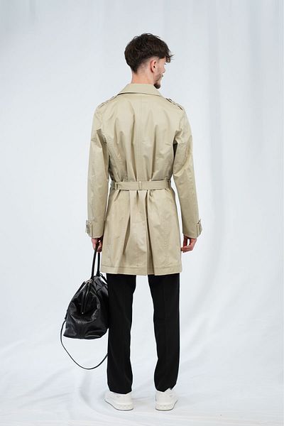 EXAGON SLIM FIT STRETCH TRENCH - XAGON - BEIGE, 52