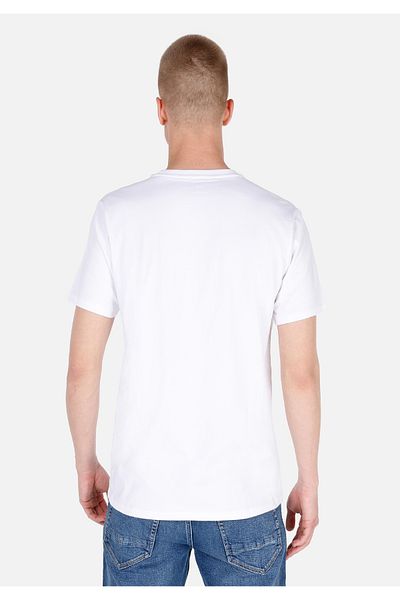 Colin's Regular Fit Round Neck Men's White Short Sleeve T-Shirt