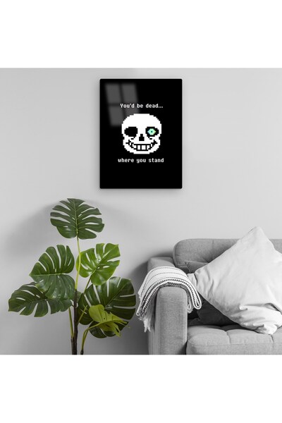 Pixxa Undertale Metal Tablo Model 2