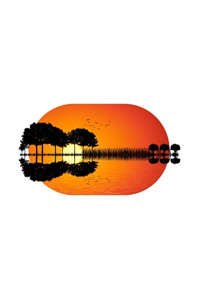 Pixxa Island and Sunset Mug Cup