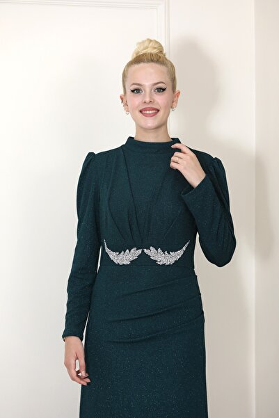 Modahiro Βραδινό φόρεμα Hijab YDES001