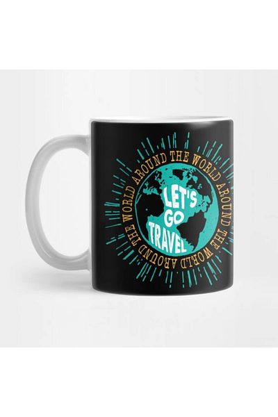 Pixxa Let's Go Travel Mug