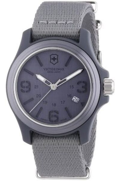 Victorinox Original Swiss Army Men's Watch by Victorinox with Quartz Movement and Nylon Strap