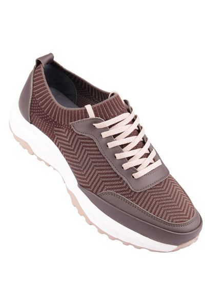 DETECTOR Trailknit Flex Men's Genuine Leather & Knitwear Casual Sports Shoes 2762