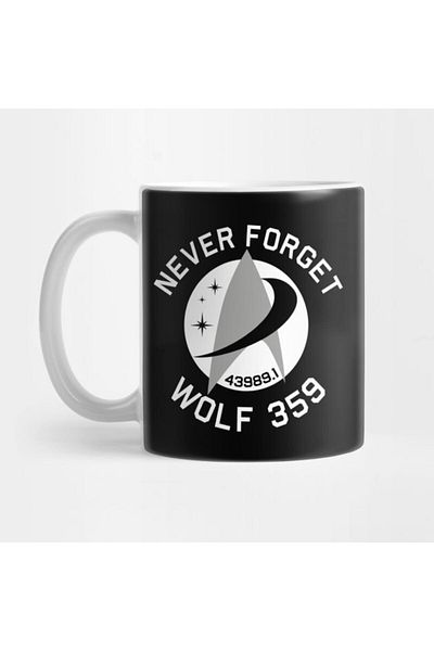 Pixxa Never Forget Wolf 359 Mug Cup