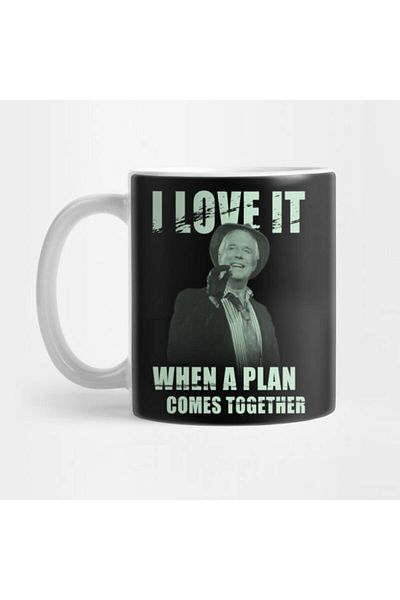 Pixxa I Love It When A Plan Comes Together Mug