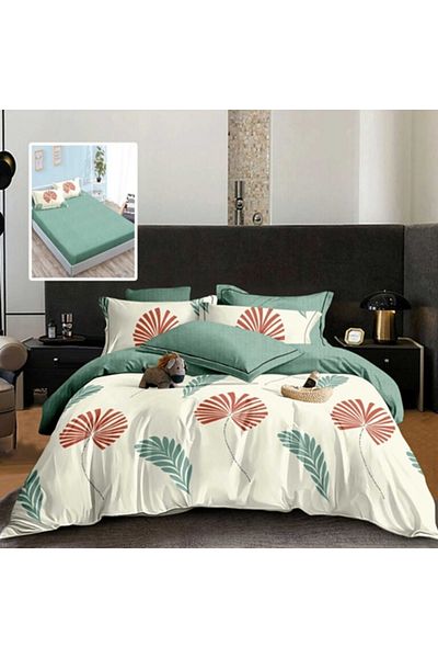 PATONE Finet bed linen, fitted sheet 180x200cm, 6 pieces, double bed, Pucioasa, RAH160-238