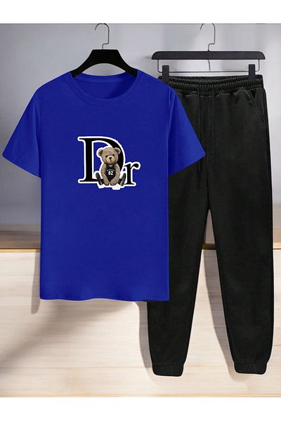 uyguntarz Unisex Dr: Σετ αθλητική φόρμα με εμπριμέ μπλουζάκι με σχέδιο Ayi