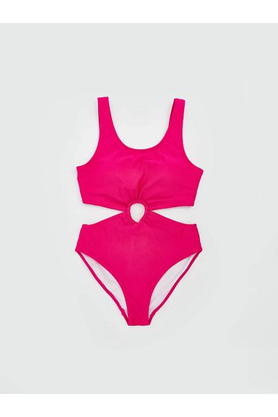 LC Waikiki LCW Kids Pink UV Protect Κοριτσίστικο Mayokini