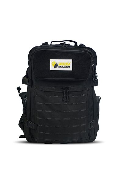 Body Builder Military Backpack Bag, 1 Piece, Durable Tactical Design, Ample Storage Capacity